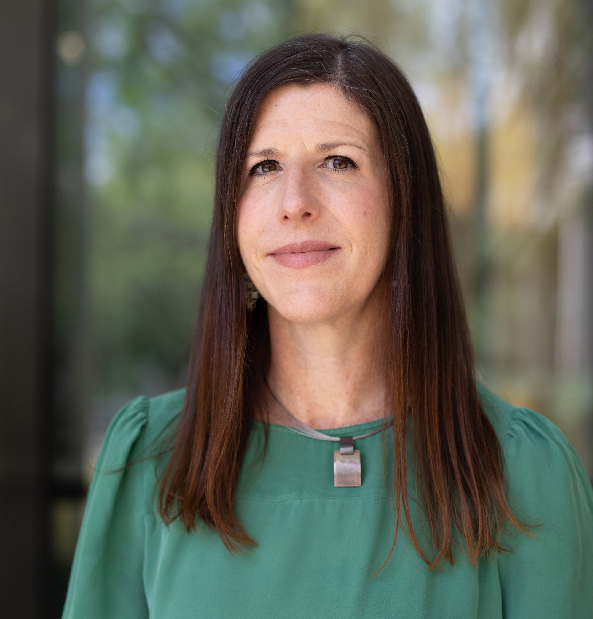 Headshot of Stacey Sowards, a Professor at the Moody School of Communication