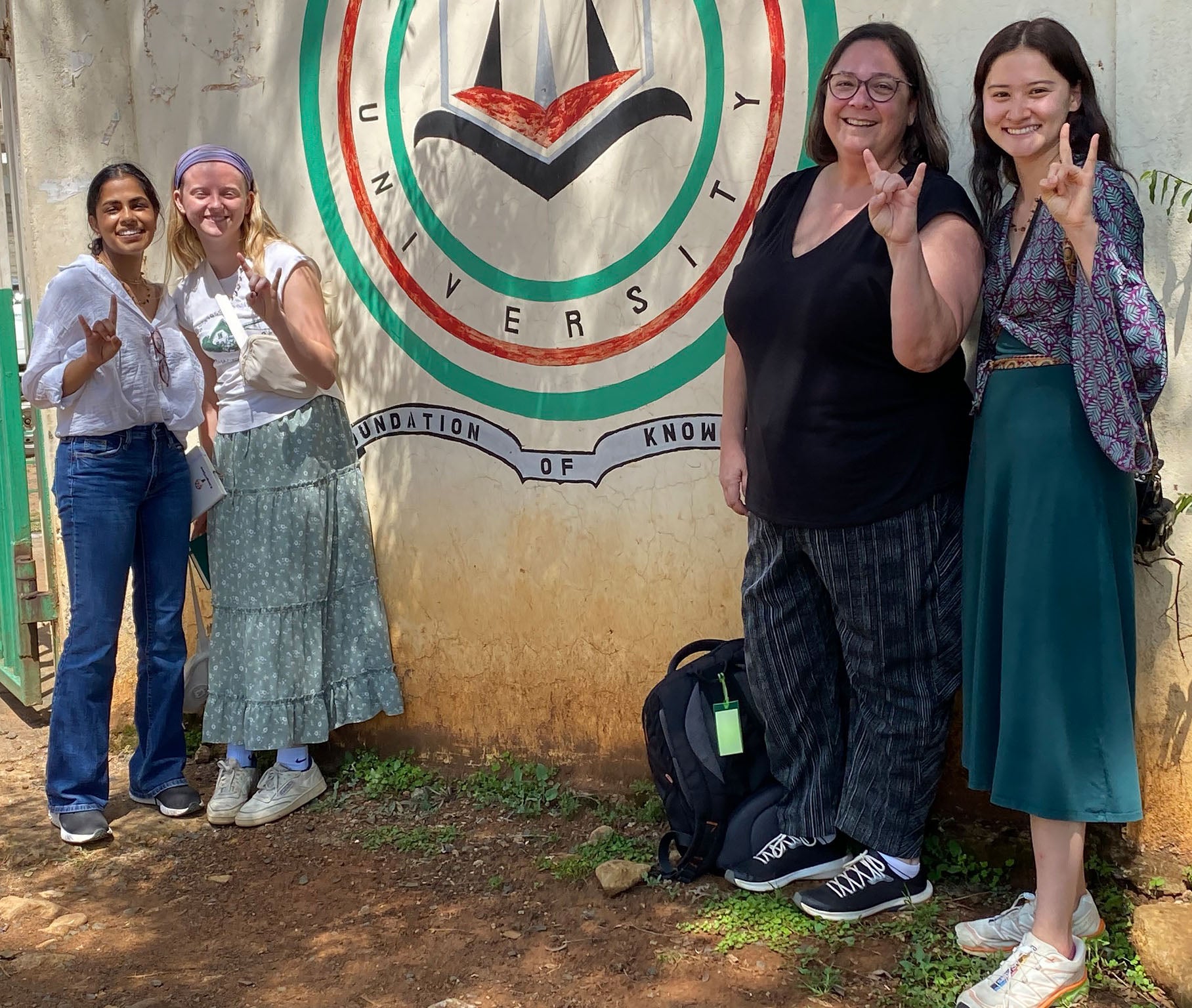 UT Austin team at Moi University.