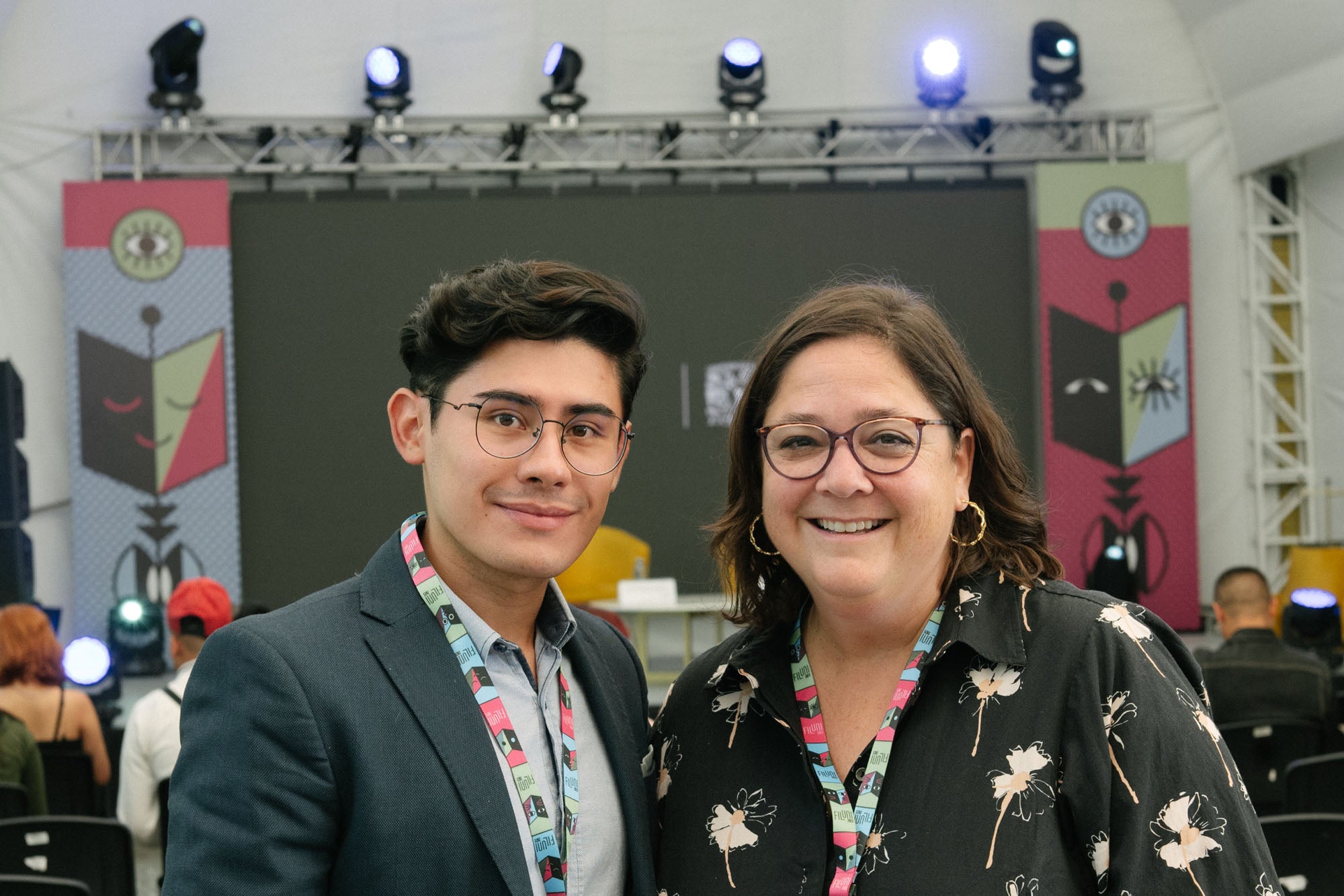 Oscar Franco-Rocha (left) and Julie Zuniga